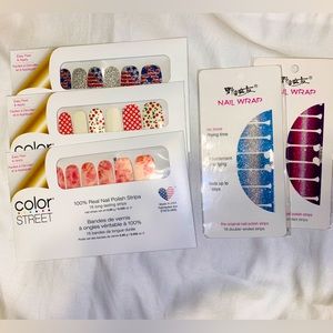 NAIL WRAP set of 2. New Color Street nail strips 3 sets.